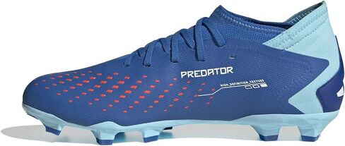 حذاء رياضي Adidas للجنسين Predator Accuracy.3 للأرضيات الصلبة، أبيض/أسود أساسي/ليمون شفاف، 12.5 US للرجال in Saudi Arabia