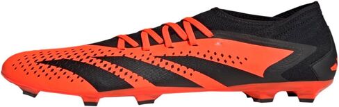 adidas Unisex Predator Accuracy.3 Firm Ground Sneaker, White/Core Black/Lucid Lemon, 12.5 US Men in Kuwait