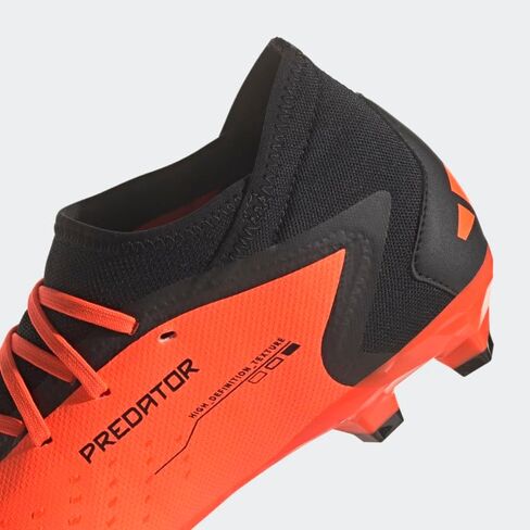 adidas Unisex Predator Accuracy.3 Firm Ground Sneaker, White/Core Black/Lucid Lemon, 12.5 US Men in Kuwait