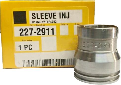 6Pcs Injector Sleeve with O-Ring 227-2911 2272911 CA2272911 Fikowjs Compatible for CAT 3126 3126E 3126B C15 C7 Excavator 322C 325C 325CL Engine 953C 963C Track Type Loader in Saudi Arabia
