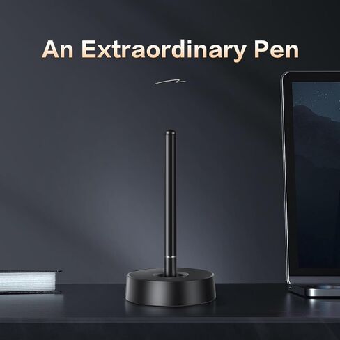 Magnetic Levitating Pen, Magnetic Floating Pen,Hover,Swing Freely Tech Toys,Gift for Men&Women, Friend,Boyfriend,Boss,Leader,Unique Gift for Home/Office/Desk Decor (Black) in Saudi Arabia