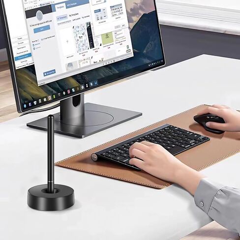 Magnetic Levitating Pen, Magnetic Floating Pen,Hover,Swing Freely Tech Toys,Gift for Men&Women, Friend,Boyfriend,Boss,Leader,Unique Gift for Home/Office/Desk Decor (Black) in Saudi Arabia