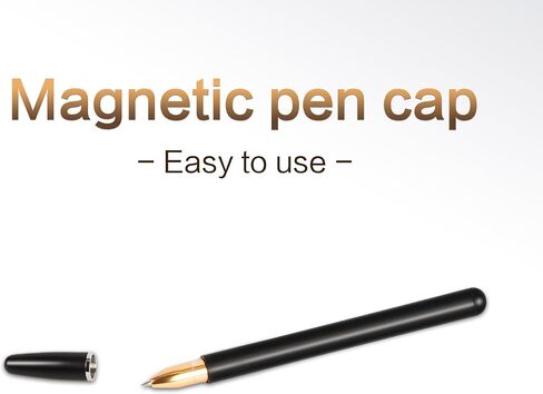 Magnetic Levitating Pen, Magnetic Floating Pen,Hover,Swing Freely Tech Toys,Gift for Men&Women, Friend,Boyfriend,Boss,Leader,Unique Gift for Home/Office/Desk Decor (Black) in Saudi Arabia
