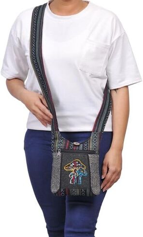 ROYAL The Collection Small Hippie Phone Purse Crossbody, Boho Travel Bag in Saudi Arabia