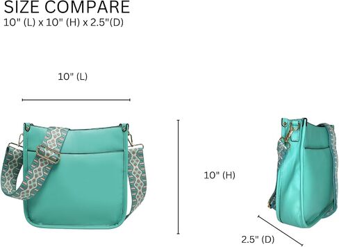 Posie Crossbody Bags for Women Trendy Vegan Leather Hobo Purses Shoulder Handbags with Wide Adjustable Guitar Strap in Saudi Arabia