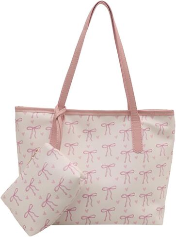 حقيبة حمل Lushandy Cherry Coquette Coquette Coquette Counter Bag Extrudy Summer Fruit Fruit Bare Bow Hobo حقيبة يد للعمل in Kuwait