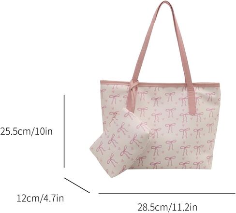 حقيبة حمل Lushandy Cherry Coquette Coquette Coquette Counter Bag Extrudy Summer Fruit Fruit Bare Bow Hobo حقيبة يد للعمل in Kuwait