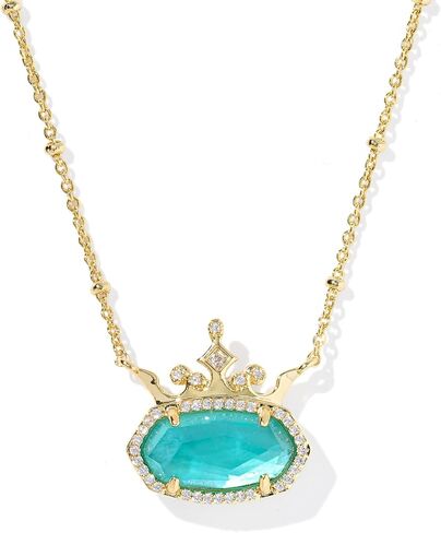 Kendra Scott Disney Elisa Princess Short Pendant Necklace, Fashion Jewelry for Women in Saudi Arabia