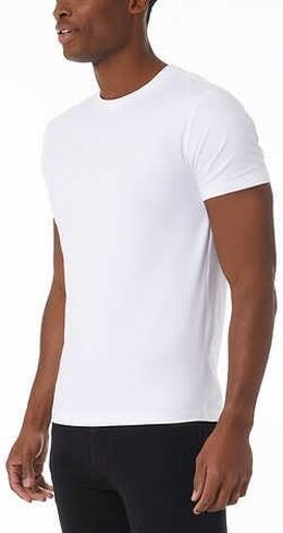 32º DEGREES 32 Degrees Men's Cool Tee, 3-Pack (US, Alpha, Large, Regular, Regular, White) in Saudi Arabia