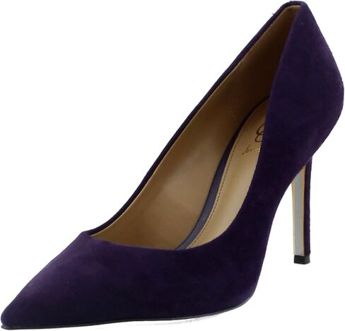 Sam Edelman Women's Hazel Pump, Winter Violet Suede, 8.5 Wide in Saudi Arabia