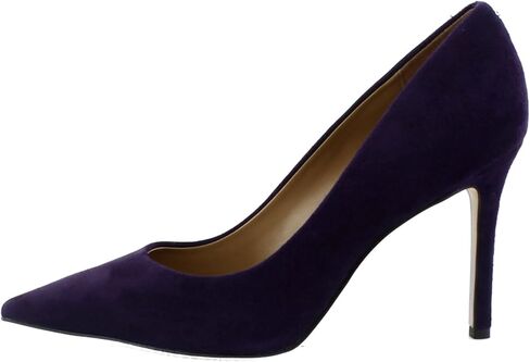 Sam Edelman Women's Hazel Pump, Winter Violet Suede, 8.5 Wide in Saudi Arabia