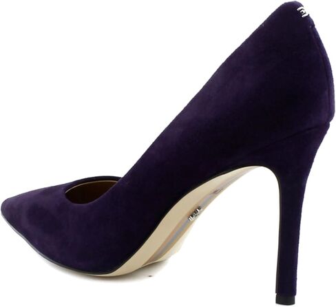 Sam Edelman Women's Hazel Pump, Winter Violet Suede, 8.5 Wide in Saudi Arabia