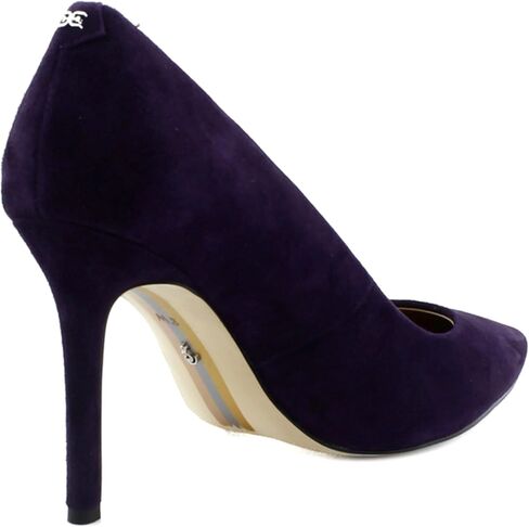 Sam Edelman Women's Hazel Pump, Winter Violet Suede, 8.5 Wide in Saudi Arabia