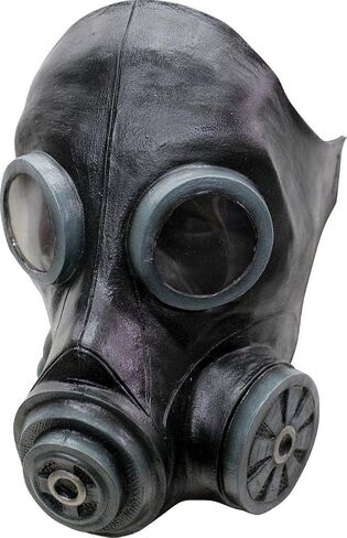 أزياء Alinco Halloween Black Smoke Latex Mask in Saudi Arabia