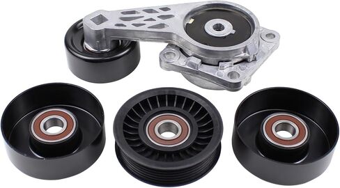 ApplianPar Belt Tensioner and Serpentine Belt Idler Pulley Component kit for Ford F150 2004-2010, Explorer 2006-2010, Expedition 07-14, Mark LT 06-08, Navigator 07-14, Mountaineer 06-10 4.6 5.4 in Saudi Arabia