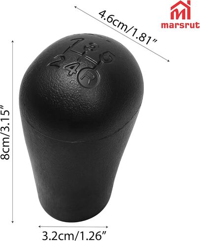 مقابض Shift 5 سرعات متوافقة مع Toyota 4runner 1996-2001 ، لتويوتا تاكوما 1995-2004 ، مركبة العتاد اليدوية للسيارة (1pc ، الأسود) in Kuwait