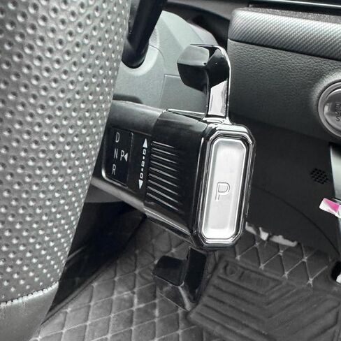 YOUTOOCAR Steering Column Shift Knob Cover Compatible with Hyundai Santa Fe 2024-2025, Tucson 2025, Kona 2024–2025, Sonata 2023–2025 Accessories(Silver) in Kuwait