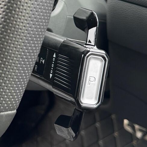 YOUTOOCAR Steering Column Shift Knob Cover Compatible with Hyundai Santa Fe 2024-2025, Tucson 2025, Kona 2024–2025, Sonata 2023–2025 Accessories(Silver) in Kuwait
