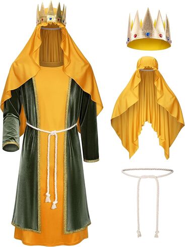 TOKYO REVENGERS Adult 3 Wise Men Costume Biblical Nativity Costume Three Kings Costume For Men Accessories Set in Saudi Arabia