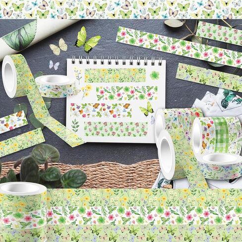 Donuts Washi Tape 12 Rolls,for Gifts Wrapping DIY Art Crafts Wrapping Decor,Masking Tape Washi Tape Colorful Scrapbooking Tape Decorative Arts and Crafts Tape in Kuwait