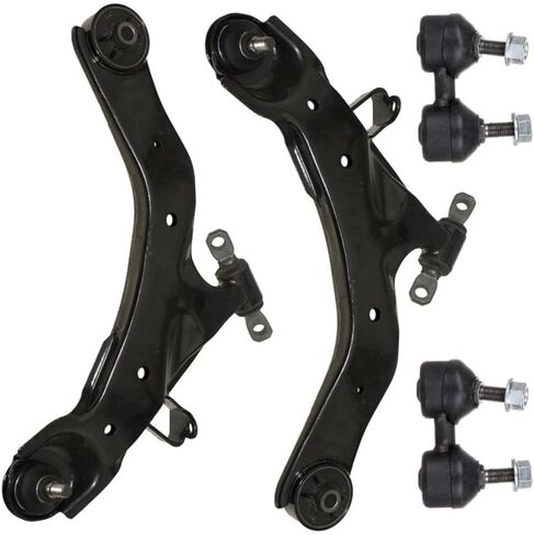 4pcs التحكم في ذراع أدوات التعليق الأمامية السفلى الجانبي سبيكة الصلب المغلفة لـ Hyundai لـ Elantra 2.0L 2001-2006 أجهزة تصاعد 4pieces CK620327 K90358 in Saudi Arabia