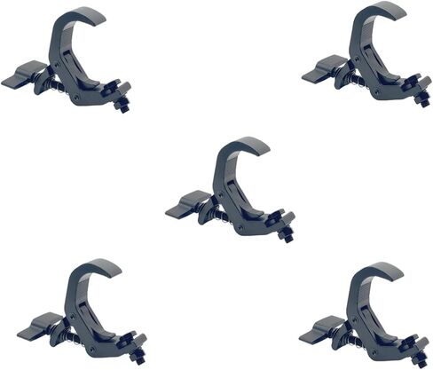 2 PackHeavy Duty Truss Clamp, 330 lb Aluminum Alloy DJ Light Clamps, Fits 1.57-2.05 Inch Truss for Stage Lighting Projector Par Lights(330LB Super Truss Clamp) in Kuwait