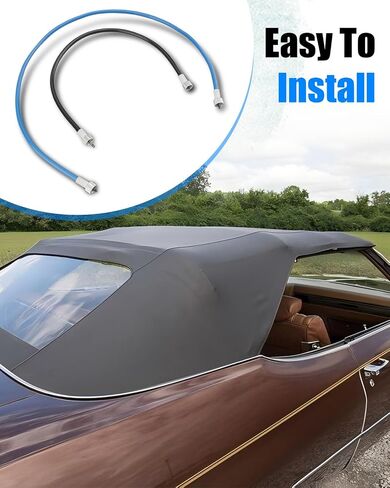 قابلة للتحويل Top Motor Drive Cables Driver & Passenger Fit for GM Chevy Buick Cadillac Oldsmobile Pontiac Saleable Size Collectibles 1971 1973 1974 1975 1976 in Saudi Arabia