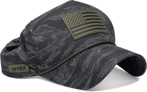 Combat Iron Men's Weekender USA Patch Waterproof Snapback | Adjustable Fit | Durable & Lightweight in Kuwait