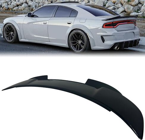 المفسد الخلفي بديل أسود لامع لعام 2011-2022 دودج تشارجر RT SXT SRT SE HELLCAT SCAT PACK in Kuwait