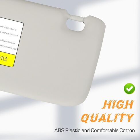 Gray Passenger Side Side Sun Visor Presumpate متوافق مع 2012 2013 2014 2015 2016 Chevrolet Chevy Sonic ، 2013 2014 2015 2016 Chevrolet Spark Replace P95327509 ، P95327507 in Saudi Arabia