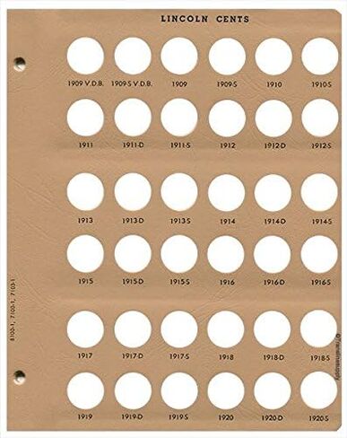 Dansco US Lincoln Shield Cent Coin Album 2010 to Date with Proof #8104 in Kuwait