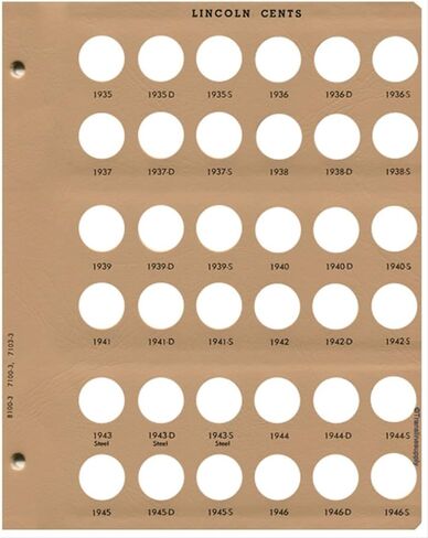 Dansco US Lincoln Shield Cent Coin Album 2010 to Date with Proof #8104 in Kuwait