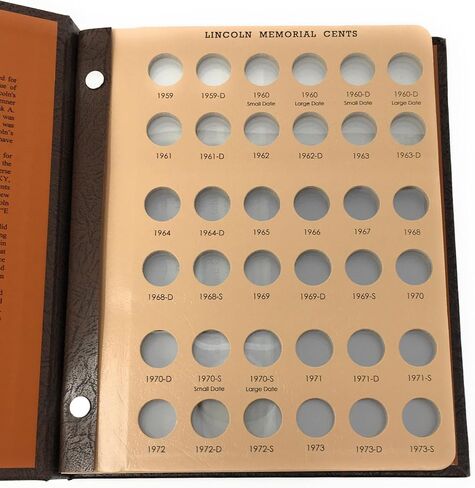 Dansco US Lincoln Shield Cent Coin Album 2010 to Date with Proof #8104 in Kuwait