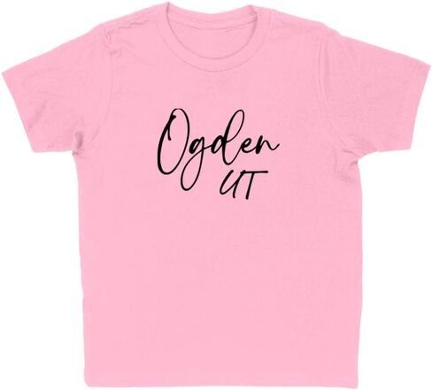 السيناريو Ogden Utah Kids T-Shirt Youth in Saudi Arabia