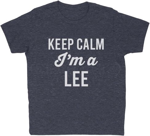 Keep Calm I'm a Lee Kids T-Shirt Youth in Saudi Arabia