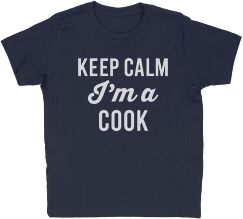 Keep Calm I'm a Cook Kids T-Shirt Youth in Saudi Arabia