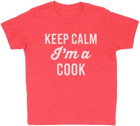 Keep Calm I'm a Cook Kids T-Shirt Youth in Saudi Arabia