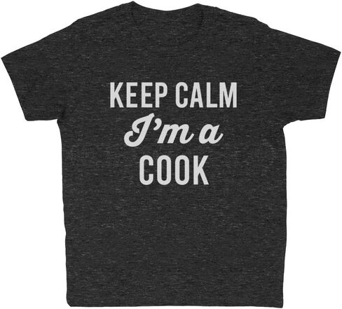 Keep Calm I'm a Cook Kids T-Shirt Youth in Saudi Arabia
