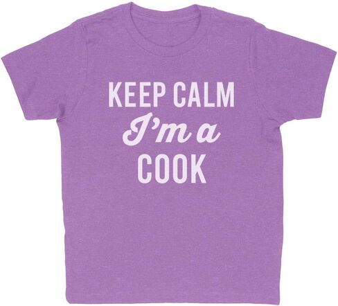 Keep Calm I'm a Cook Kids T-Shirt Youth in Saudi Arabia