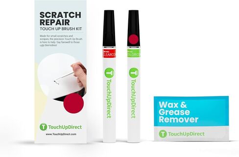 TouchUpDirect EA Hot Pepper Red Metallic Compatible with Ford Exact Match Scratch Repair Touch Up Paint - Brush Kit in Saudi Arabia