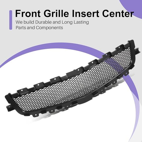 CarPartsDepot Front Grille Insert Center Compatible With Chevrolet 2008-2012 Malibu GM1200600 25784042 in Kuwait