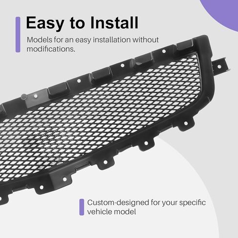 CarPartsDepot Front Grille Insert Center Compatible With Chevrolet 2008-2012 Malibu GM1200600 25784042 in Kuwait