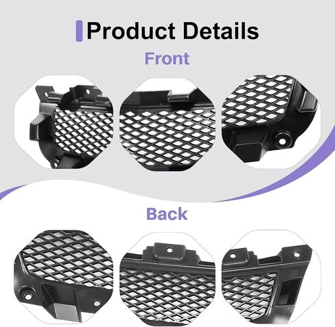 CarPartsDepot Front Grille Insert Center Compatible With Chevrolet 2008-2012 Malibu GM1200600 25784042 in Kuwait