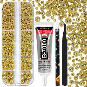 HNUIX Resin Rhinestones Bulk - 18000pcs 3D Multi Color, Round Flat Back Gems Rhinestones, with Kit and Glue, for Nail Art, DIY Decoration (3mm) in Saudi Arabia