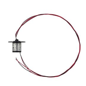 Slip Ring Collector Ring Carbon Brush Conductive Ring Conductive Brush SRM-12-02A/2 Wire 2 Diameter 12.5mm Wire Length 250mm in Kuwait