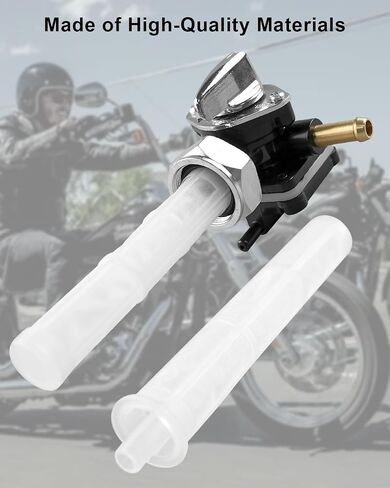 صمام الوقود petcock مع ذكور الخيط الملائم لهارلي ديفيدسون Toveail Touring Bad Boy 1995-2001 ، 22mm exit vacuum system petcock استبدال 61338-94D in Saudi Arabia