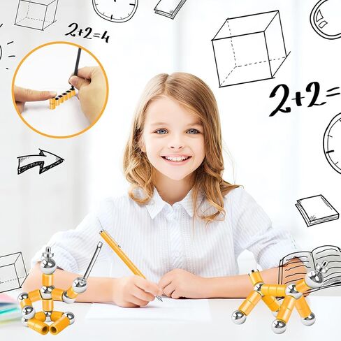 Fidget Pen Teen Girl Girl Gifts - Magnetic Pen Magnet Pen للبالغين الأطفال المراهقين - هدية لـ Teenage Girl Boy - أفضل هدية لـ 10 11 12 13 14 15 16 16 عامًا - هدية لعبة جديدة للأطفال 8-12 in Kuwait
