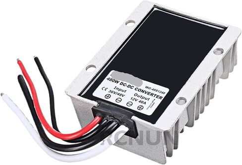 1pcs Step Down 36V 48V to 12V 13.8V 30A 40A Converter Regulator 48V-12V Voltage Reducer Module for Golf Cart Cars(30A_12V) in Saudi Arabia