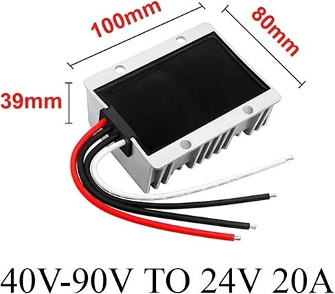40V-90V 60V 72V80V TO24V 5A10A 15A 20A 25A 30A 40A 50A CONCELTER BOWER STOND DOWN 24V (40V-90V to 24V 40a) in Saudi Arabia