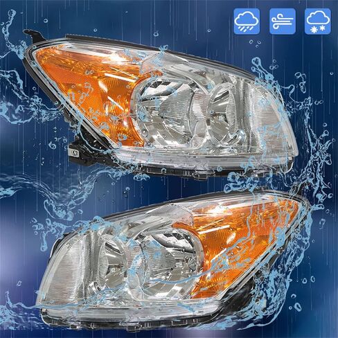 WFLNHB الأمامية الأمامية استبدال مجموعة تويوتا RAV4 2009-2012 سائق المصابيح الأمامية المصابيح الأمامية وجانب الراكب in Saudi Arabia